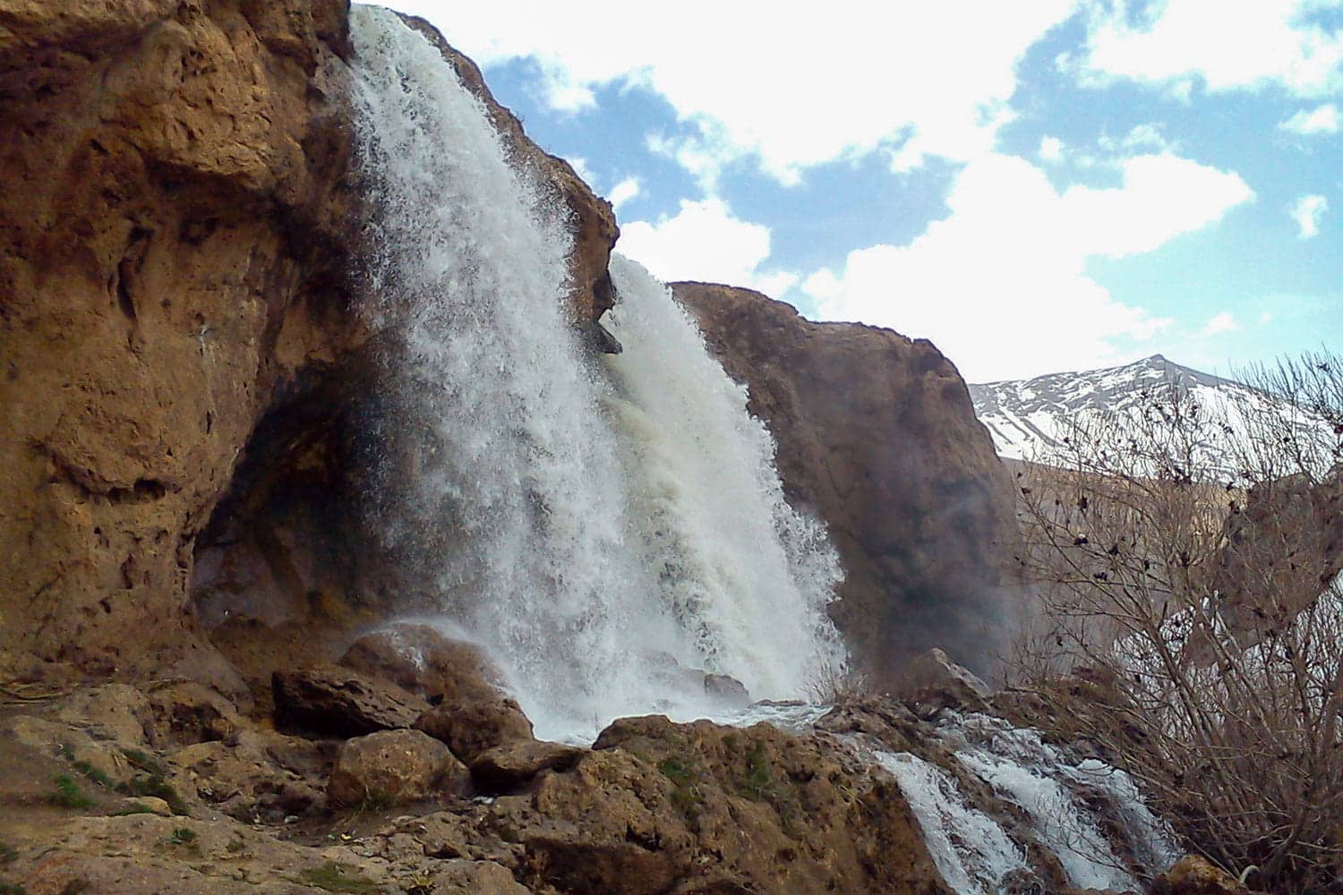 آبشار چهار تکاب